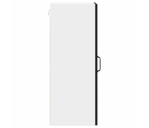 Virtuves Sienas Skapītis Ar Plauktu 2 Pcs Melna 30 X 31 X 80 Cm Vidaxl