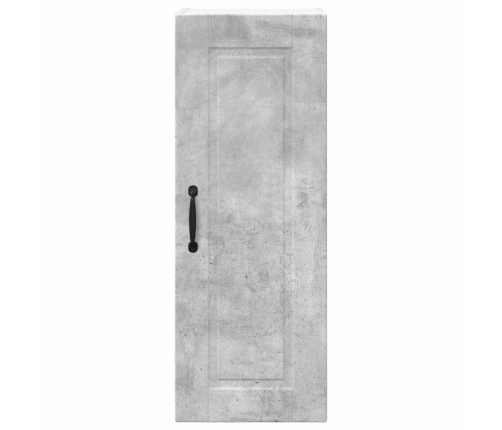 Virtuves Sienas Skapītis 2 Pcs Betona Pelēks 30 X 31 X 80 Cm Vidaxl