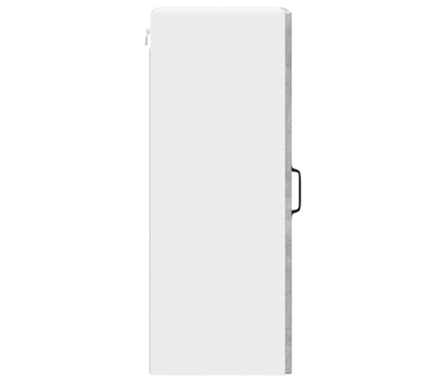 Virtuves Sienas Skapītis 2 Pcs Betona Pelēks 30 X 31 X 80 Cm Vidaxl