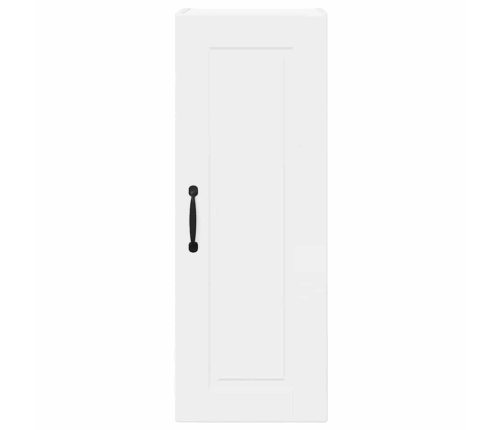 Virtuves Sienas Skapītis 2 Pcs Augsta Spīduma Baltā Krāsa Vidaxl