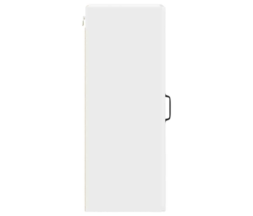 Virtuves Sienas Skapītis 2 Pcs Augsta Spīduma Baltā Krāsa Vidaxl