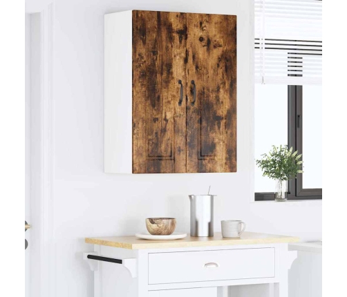 Virtuves Sienas Skapītis 2 Pcs Dūmaka Ozols 30 X 31 X 80 Cm Vidaxl