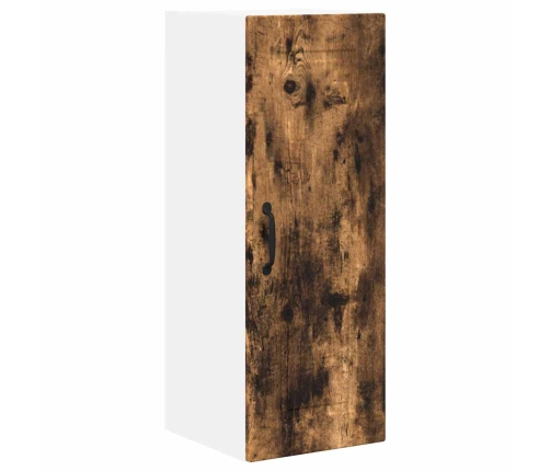 Virtuves Sienas Skapītis 2 Pcs Dūmaka Ozols 30 X 31 X 80 Cm Vidaxl