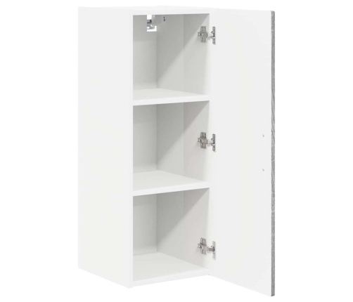 Virtuves Sienas Skapītis 2 Pcs Pelēks Sonoma 30 X 31 X 80 Cm Vidaxl