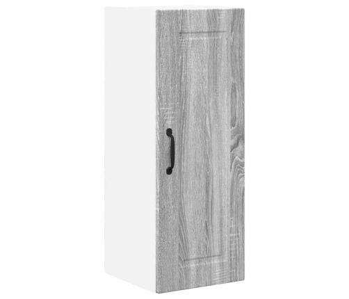 Virtuves Sienas Skapītis 2 Pcs Pelēks Sonoma 30 X 31 X 80 Cm Vidaxl