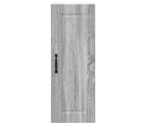 Virtuves Sienas Skapītis 2 Pcs Pelēks Sonoma 30 X 31 X 80 Cm Vidaxl