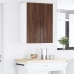 Virtuves Sienas Skapītis 2 Pcs Brūns Ozols 30 X 31 X 80 Cm Vidaxl