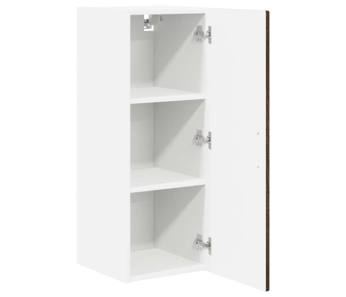 Virtuves Sienas Skapītis 2 Pcs Brūns Ozols 30 X 31 X 80 Cm Vidaxl