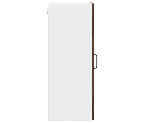 Virtuves Sienas Skapītis 2 Pcs Brūns Ozols 30 X 31 X 80 Cm Vidaxl