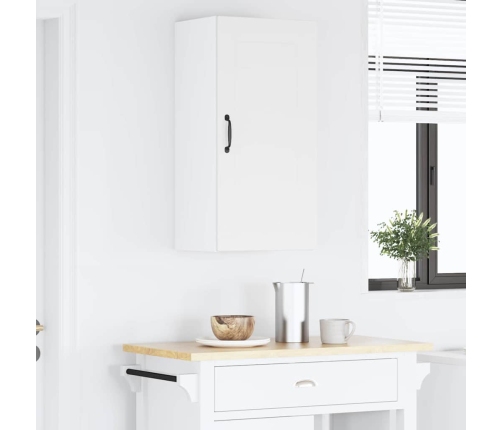 Virtuves Sienas Skapītis Ar Plauktu Balts 40 X 31 X 80 Cm Vidaxl