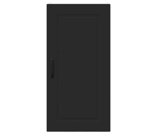 Virtuves Sienas Skapītis Ar Plauktu Melna 40 X 31 X 80 Cm Vidaxl