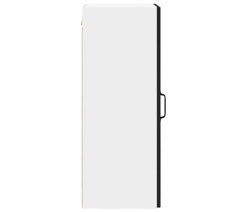 Virtuves Sienas Skapītis Ar Plauktu Melna 40 X 31 X 80 Cm Vidaxl