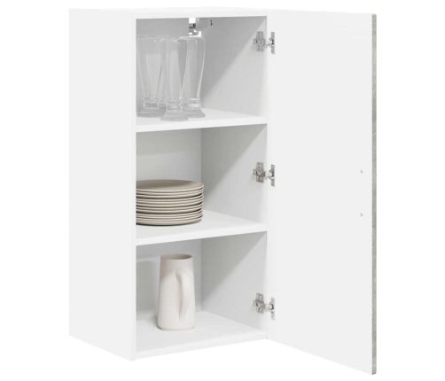 Virtuves Sienas Skapītis Betona Pelēks 40 X 31 X 80 Cm Vidaxl