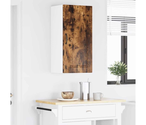 Virtuves Sienas Skapītis Ar Durvīm Dūmaka Ozols 40 X 31 X 80 Cm Vidaxl