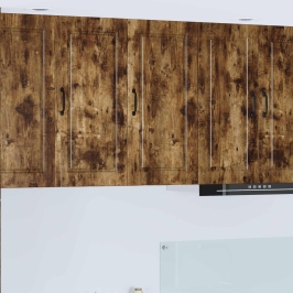 Virtuves Sienas Skapītis Ar Durvīm Dūmaka Ozols 40 X 31 X 80 Cm Vidaxl