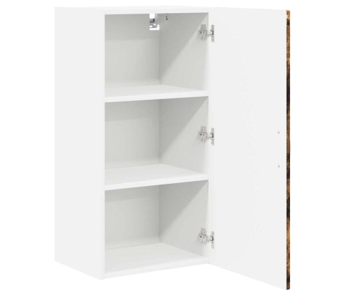 Virtuves Sienas Skapītis Ar Durvīm Dūmaka Ozols 40 X 31 X 80 Cm Vidaxl