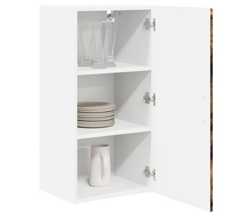 Virtuves Sienas Skapītis Ar Durvīm Dūmaka Ozols 40 X 31 X 80 Cm Vidaxl