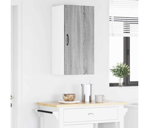 Virtuves Sienas Skapītis Pelēks Sonoma 40 X 31 X 80 Cm Vidaxl