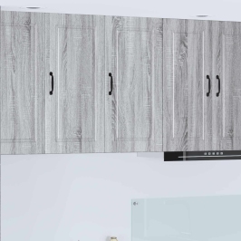 Virtuves Sienas Skapītis Pelēks Sonoma 40 X 31 X 80 Cm Vidaxl