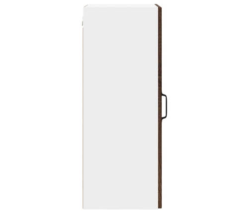 Virtuves Sienas Skapītis Ar Plauktu Brūns Ozols 40 X 31 X 80 Cm Vidaxl