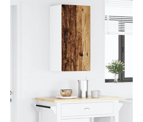 Virtuves Sienas Skapītis Ar Plauktu Vecs Koks 40 X 31 X 80 Cm Vidaxl