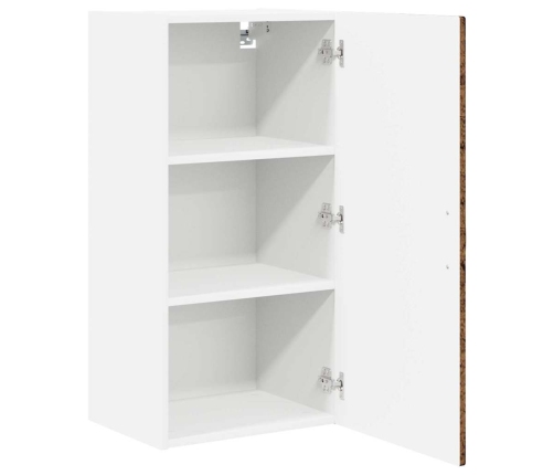 Virtuves Sienas Skapītis Ar Plauktu Vecs Koks 40 X 31 X 80 Cm Vidaxl