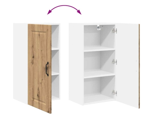 Virtuves Sienas Skapītis Artisānā Ozols 40 X 31 X 80 Cm Vidaxl