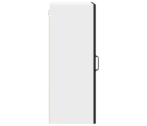 Virtuves Sienas Skapītis Ar Plauktu Melna 50 X 31 X 80 Cm Vidaxl