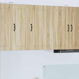 Virtuves Sienas Skapītis Ar Durvīm Sonoma Ozols 50 X 31 X 80 Cm Vidaxl