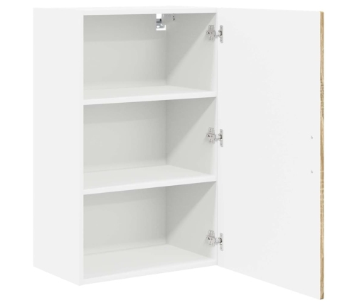 Virtuves Sienas Skapītis Ar Durvīm Sonoma Ozols 50 X 31 X 80 Cm Vidaxl