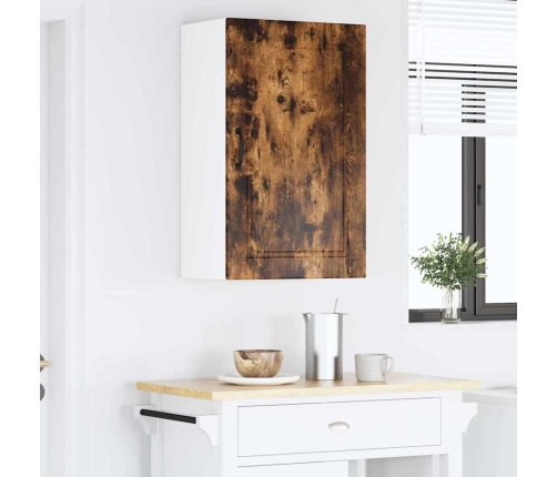 Virtuves Sienas Skapītis Ar Durvīm Dūmaka Ozols 50 X 31 X 80 Cm Vidaxl