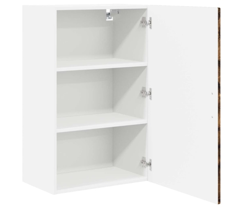 Virtuves Sienas Skapītis Ar Durvīm Dūmaka Ozols 50 X 31 X 80 Cm Vidaxl