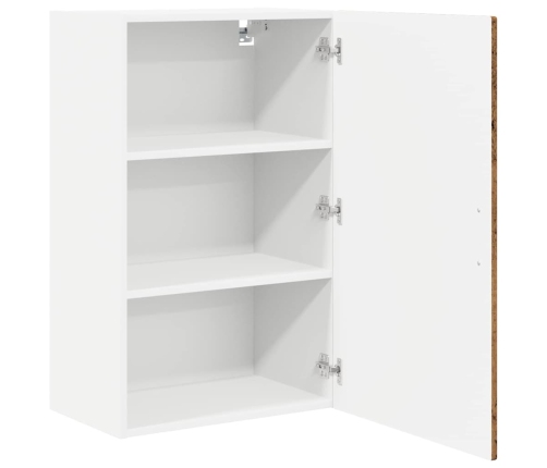 Virtuves Sienas Skapītis Ar Plauktu Vecs Koks 50 X 31 X 80 Cm Vidaxl