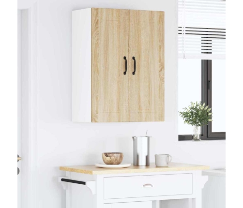 Virtuves Sienas Skapītis Ar Durvīm Sonoma Ozols 60 X 31 X 80 Cm Vidaxl