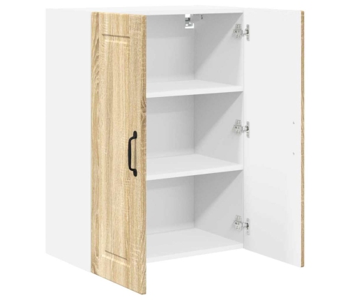 Virtuves Sienas Skapītis Ar Durvīm Sonoma Ozols 60 X 31 X 80 Cm Vidaxl