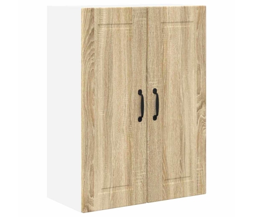 Virtuves Sienas Skapītis Ar Durvīm Sonoma Ozols 60 X 31 X 80 Cm Vidaxl