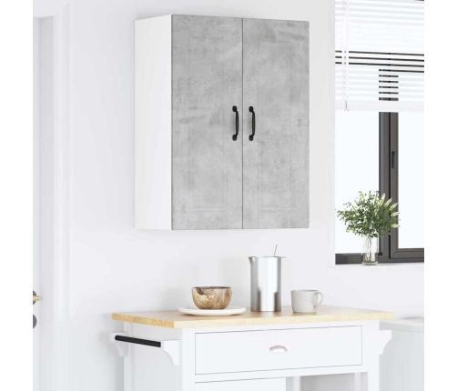 Virtuves Sienas Skapītis Betona Pelēks 60 X 31 X 80 Cm Vidaxl