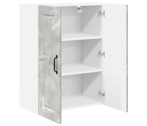 Virtuves Sienas Skapītis Betona Pelēks 60 X 31 X 80 Cm Vidaxl