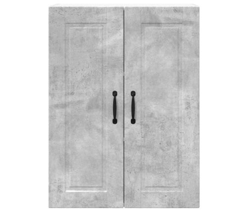 Virtuves Sienas Skapītis Betona Pelēks 60 X 31 X 80 Cm Vidaxl
