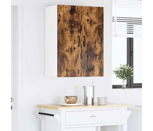 Virtuves Sienas Skapītis Ar Durvīm Dūmaka Ozols 60 X 31 X 80 Cm Vidaxl