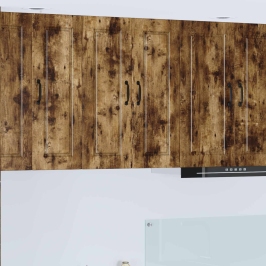 Virtuves Sienas Skapītis Ar Durvīm Dūmaka Ozols 60 X 31 X 80 Cm Vidaxl