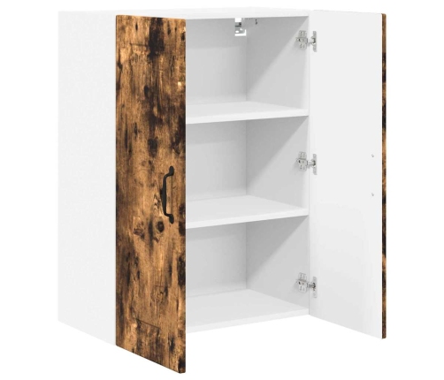 Virtuves Sienas Skapītis Ar Durvīm Dūmaka Ozols 60 X 31 X 80 Cm Vidaxl