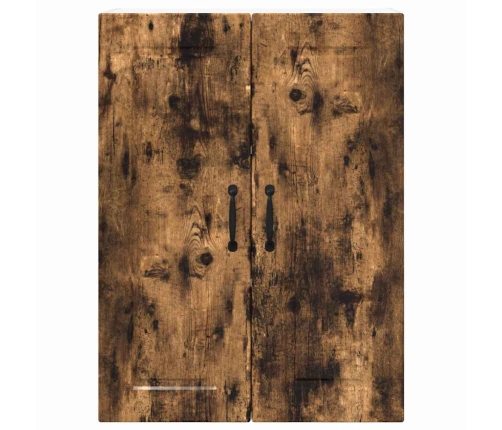 Virtuves Sienas Skapītis Ar Durvīm Dūmaka Ozols 60 X 31 X 80 Cm Vidaxl