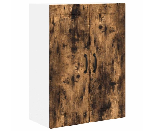 Virtuves Sienas Skapītis Ar Durvīm Dūmaka Ozols 60 X 31 X 80 Cm Vidaxl