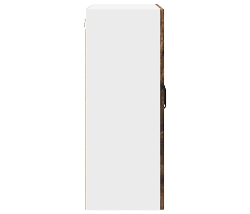 Virtuves Sienas Skapītis Ar Durvīm Dūmaka Ozols 60 X 31 X 80 Cm Vidaxl