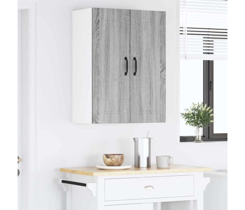 Virtuves Sienas Skapītis Pelēks Sonoma 60 X 31 X 80 Cm Vidaxl