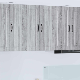 Virtuves Sienas Skapītis Pelēks Sonoma 60 X 31 X 80 Cm Vidaxl