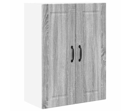 Virtuves Sienas Skapītis Pelēks Sonoma 60 X 31 X 80 Cm Vidaxl