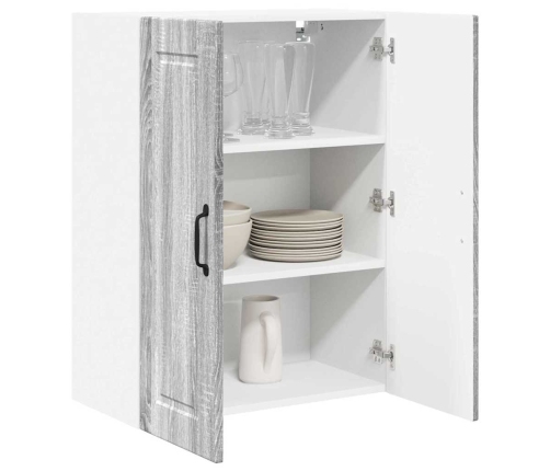 Virtuves Sienas Skapītis Pelēks Sonoma 60 X 31 X 80 Cm Vidaxl