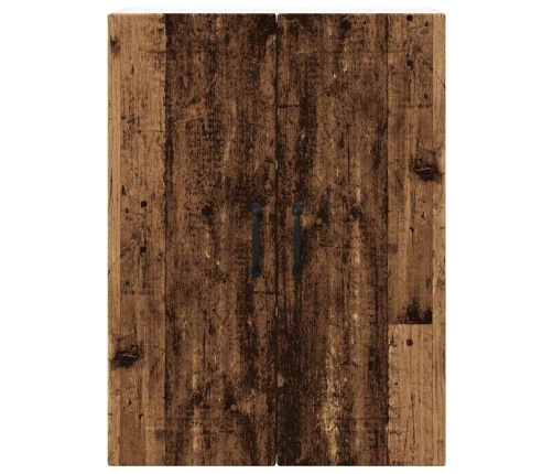 Virtuves Sienas Skapītis Ar Plauktu Vecs Koks 60 X 31 X 80 Cm Vidaxl